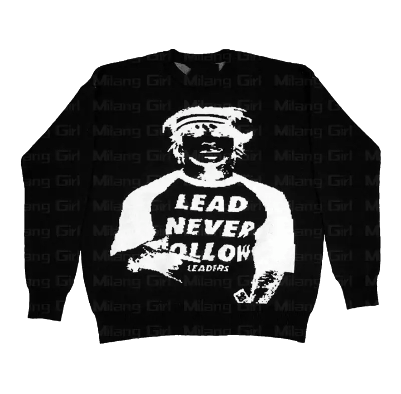 Visionary Lead Never Follow Knit