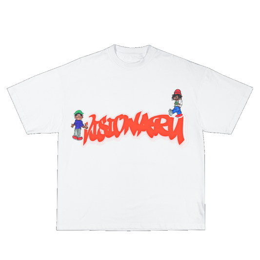 Visionary Twin Dogs Tee