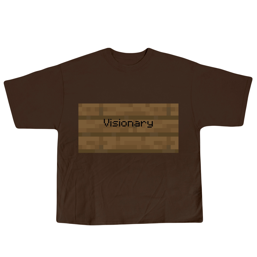 Visionary Minecraft Signs Tees