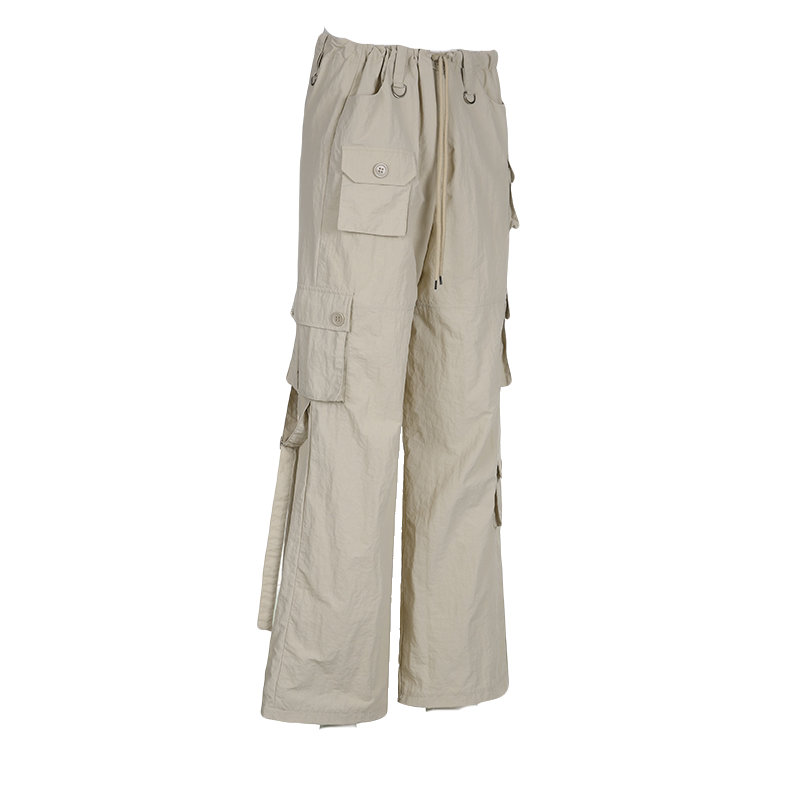 Visionary Unisex Baggy Cream Cargos Basics