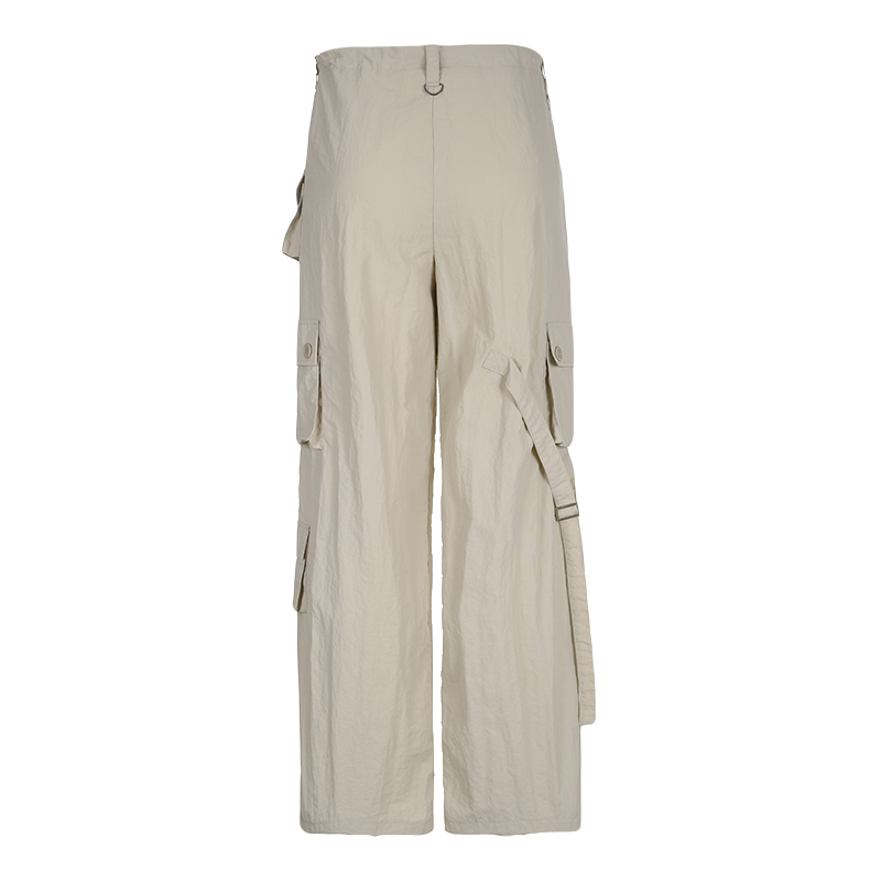 Visionary Unisex Baggy Cream Cargos Basics