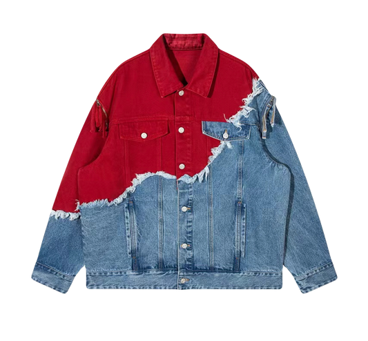Visionary RvB Split Denim Jacket